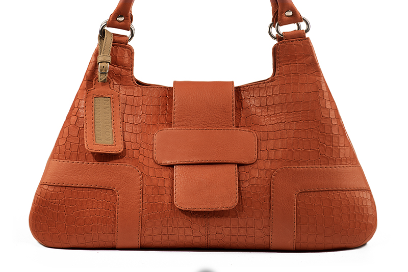 Terracotta orange matching bag and . Wiew of bag - Florence KOOIJMAN